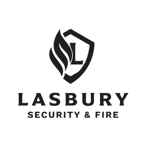 Lasbury Security and Fire logo